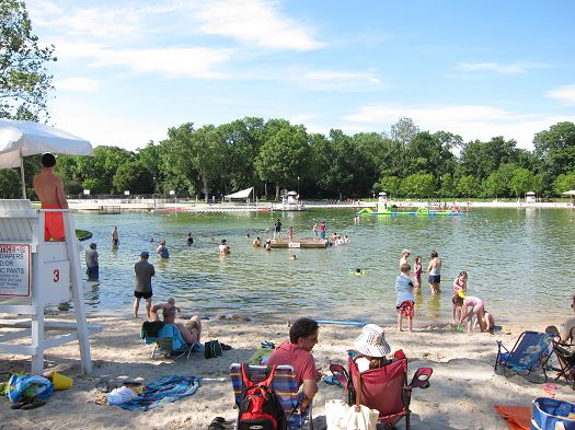 4-foot area of Graydon Pool, Ridgewood, NJ, June 16, 2011